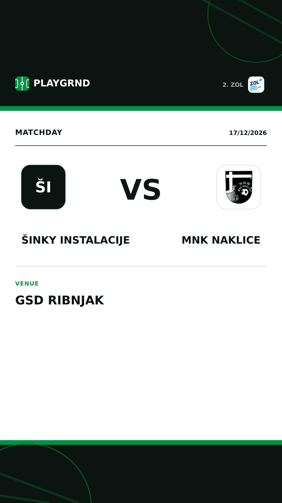 Instagram artwork: Šinky Instalacije vs MNK Naklice