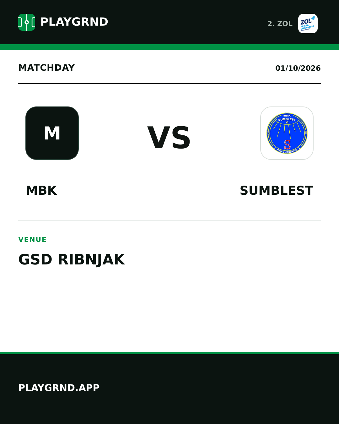 Instagram artwork: MBK vs Sumblest
