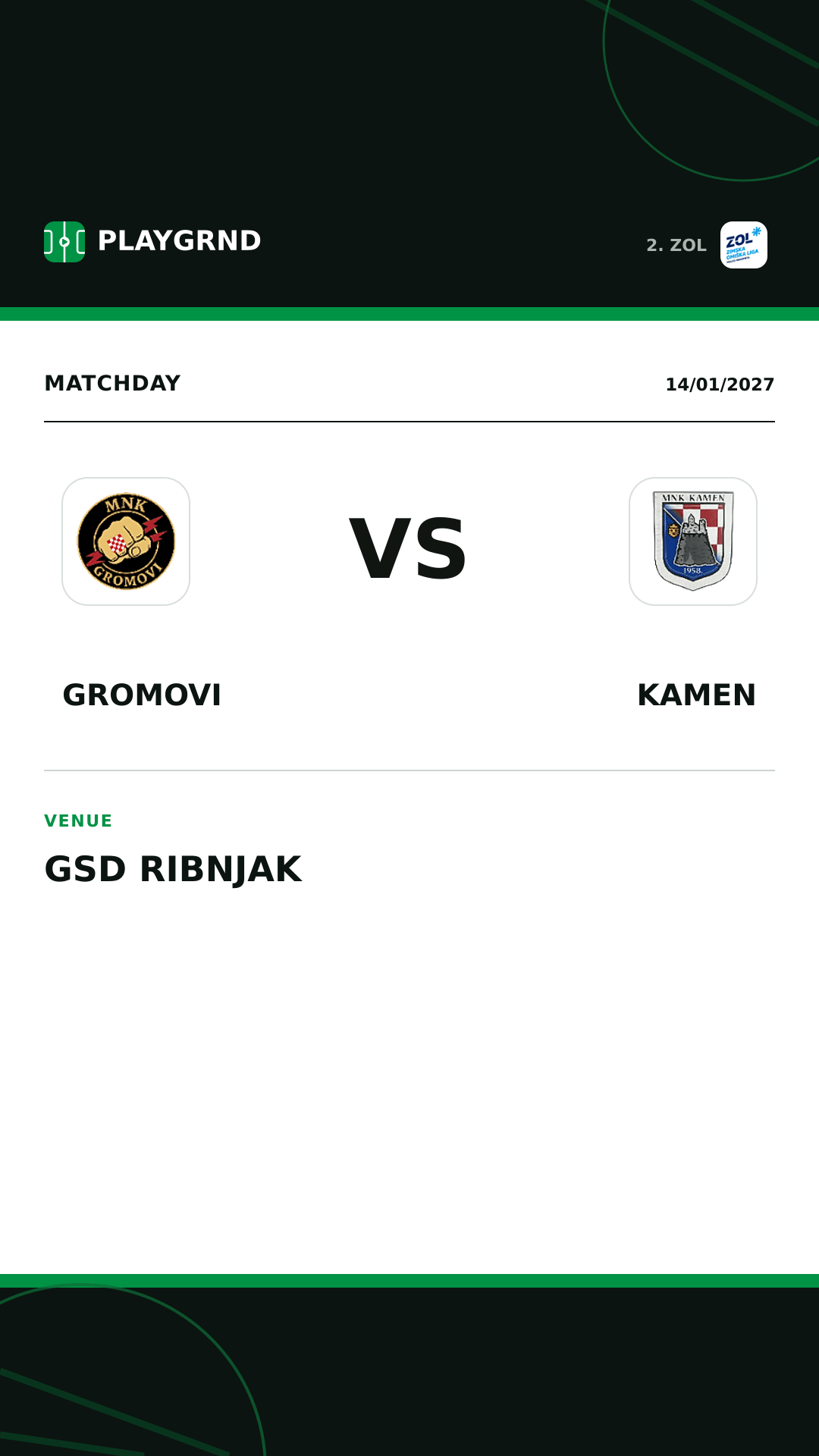 Instagram artwork: Gromovi vs Kamen