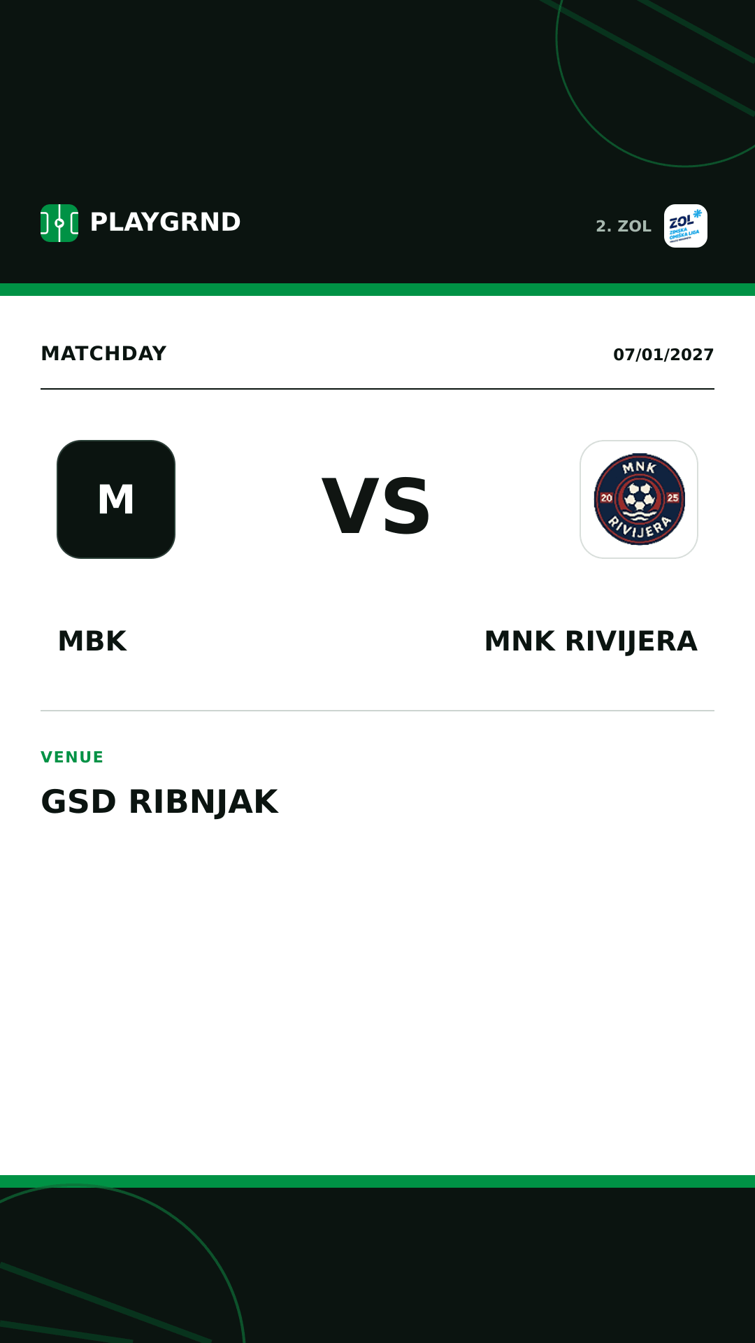 Instagram artwork: MBK vs MNK Rivijera
