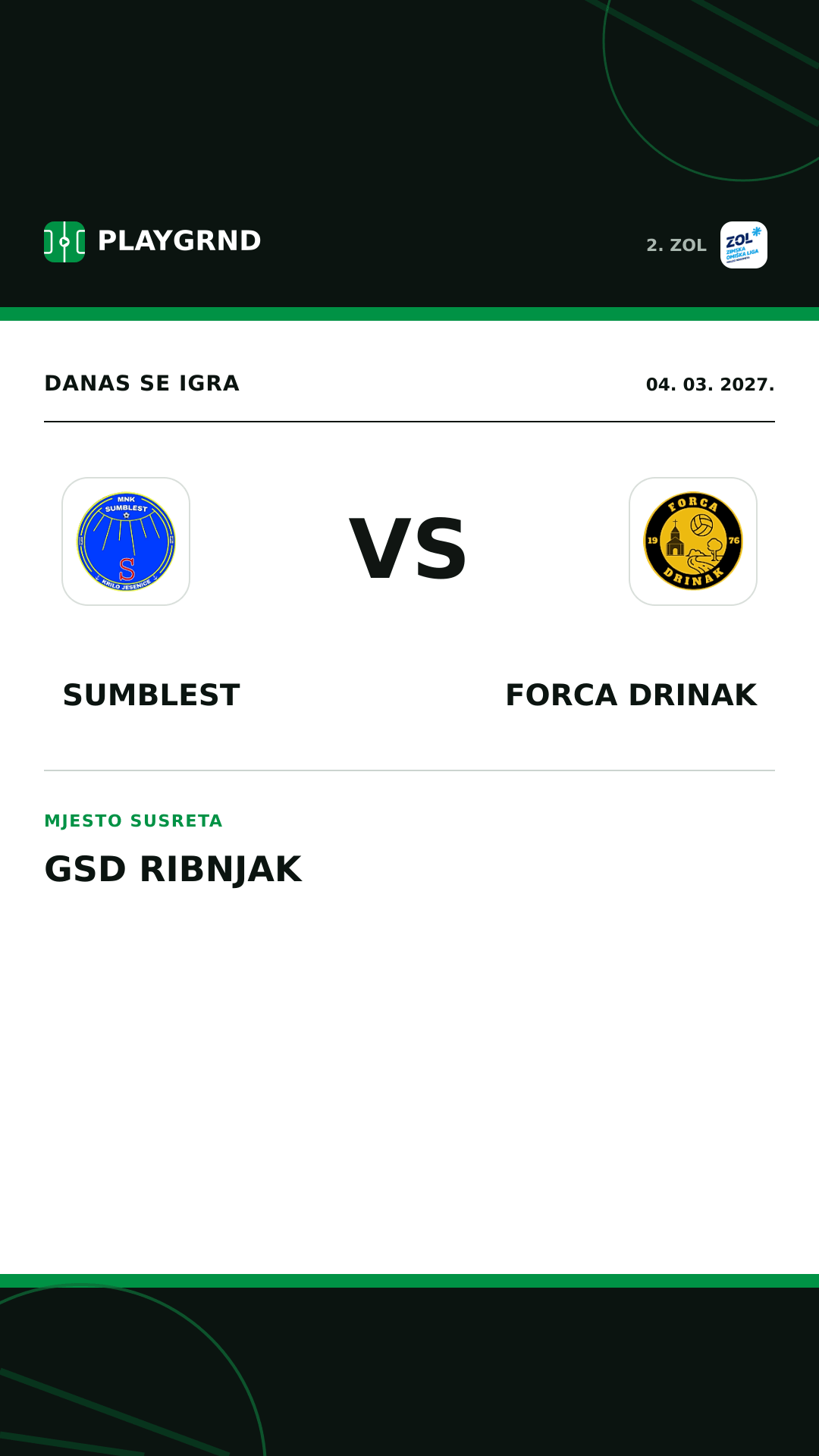 Instagram slika: Sumblest vs Forca Drinak