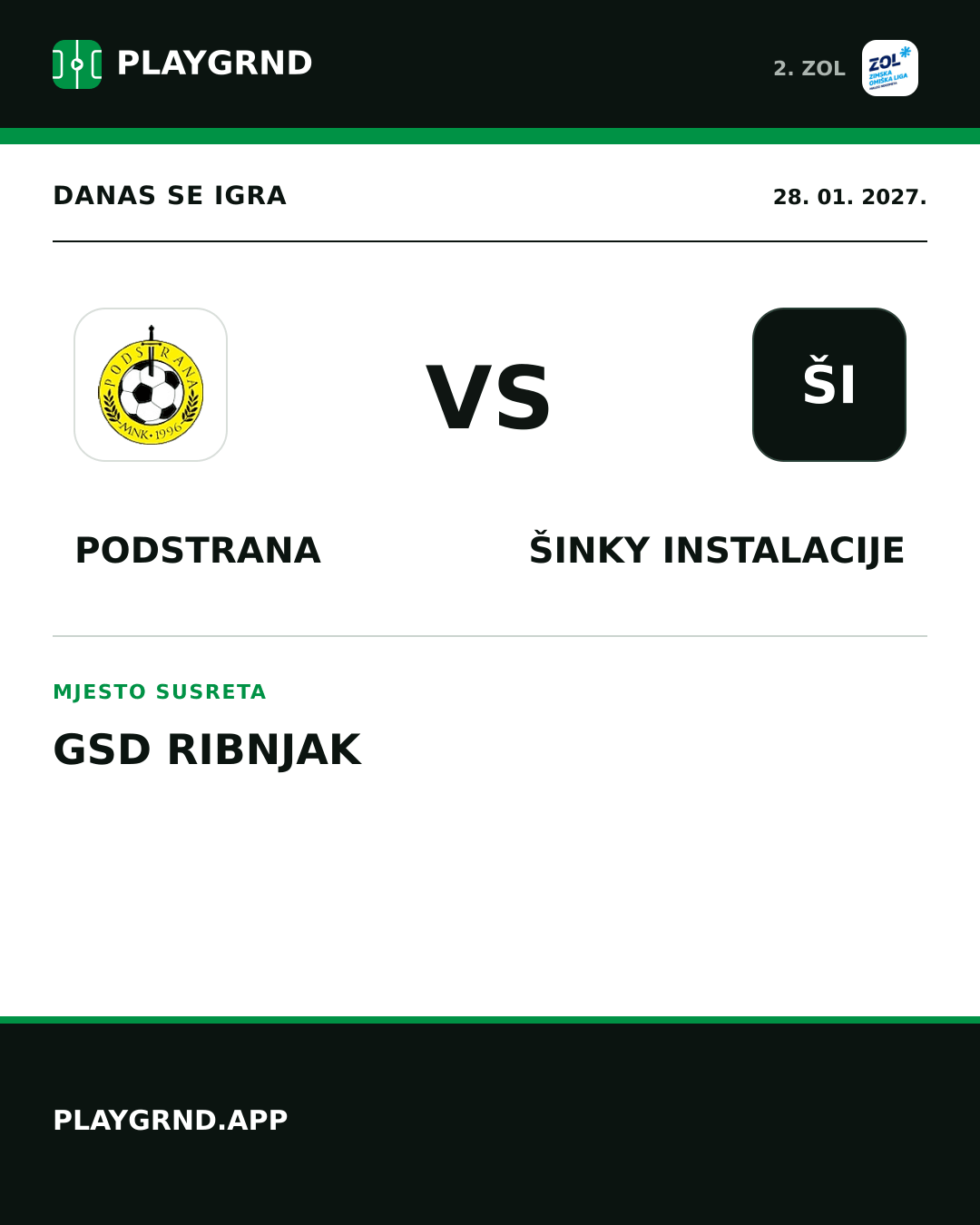 Instagram slika: Podstrana vs Šinky Instalacije