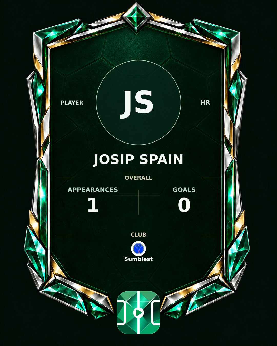Josip Spain's PLAYGRND profile graphic