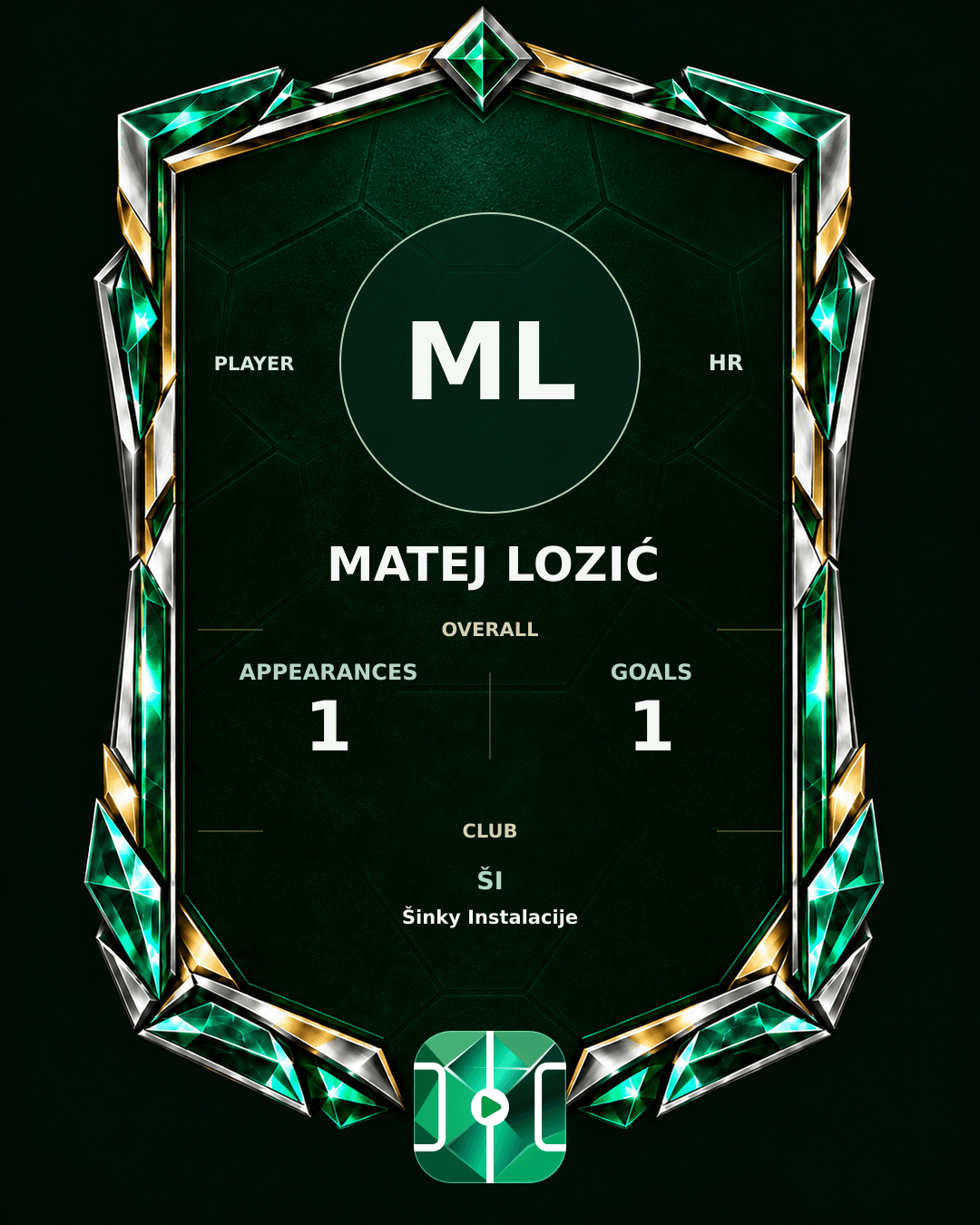 Matej Lozić's PLAYGRND profile graphic