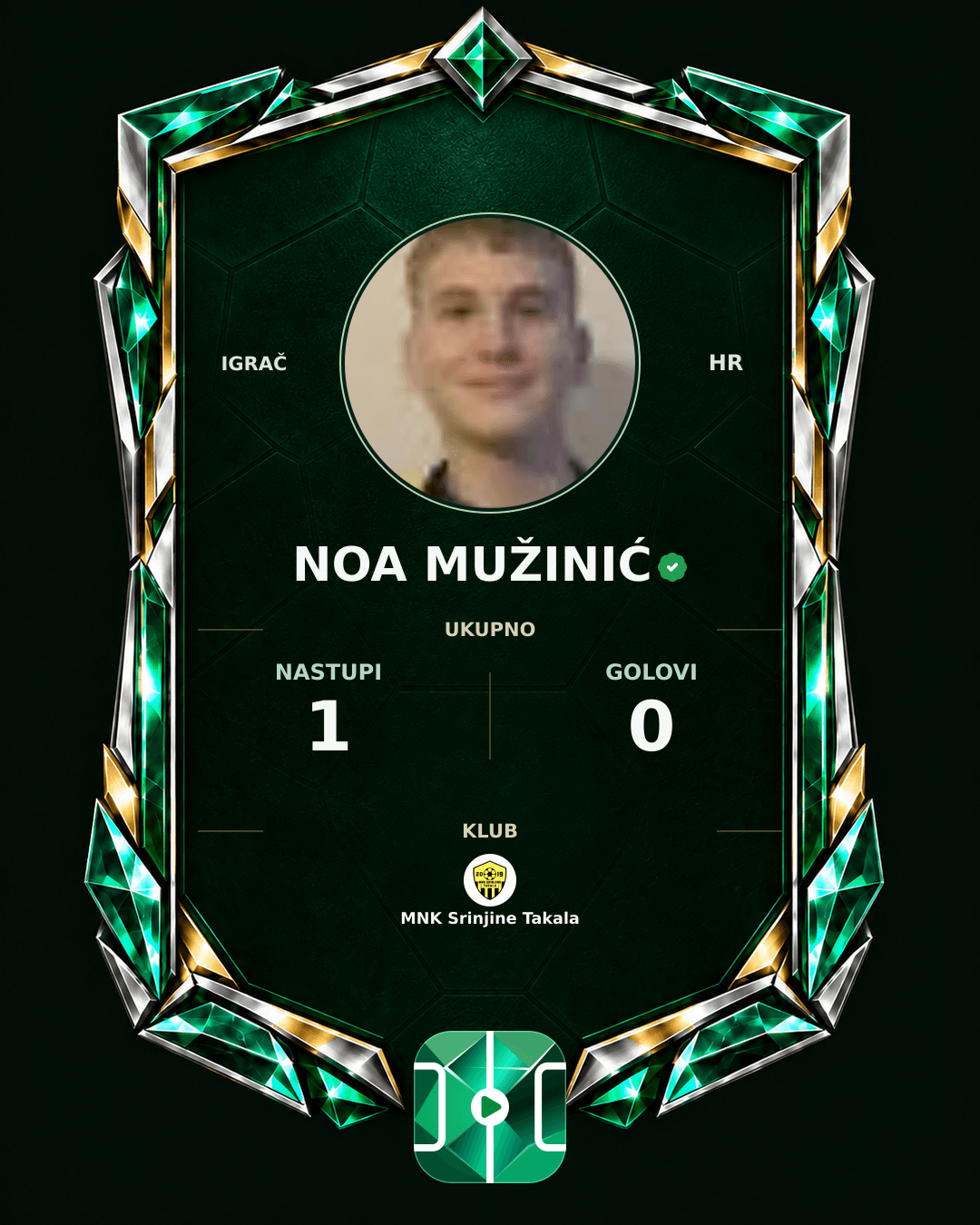 PLAYGRND grafika profila Noa Mužinić