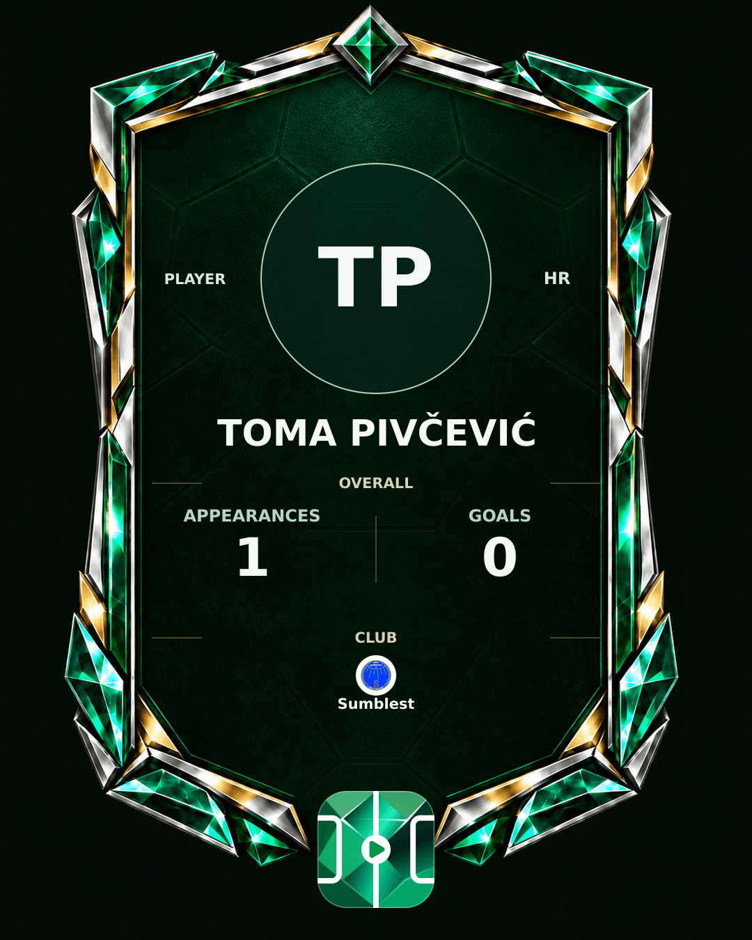 Toma Pivčević's PLAYGRND profile graphic
